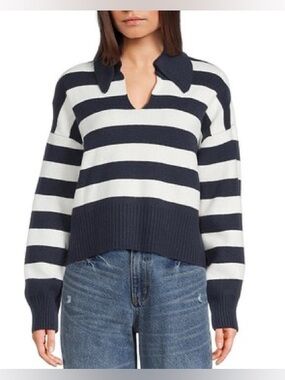 Copper Key
Big Girls Fisher Stripe Sweater | Size S